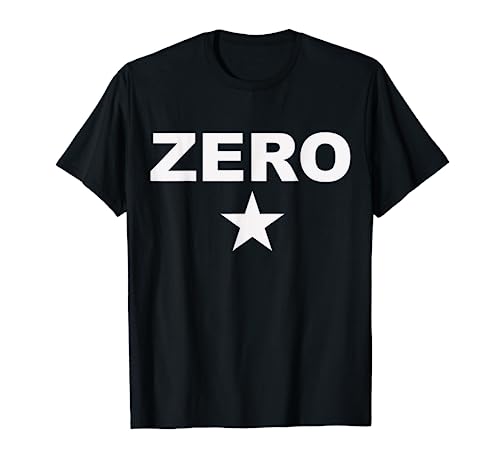 Grunge Alternative zero star 90s rock band music T-Shirt