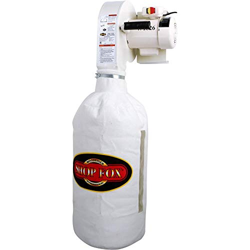 Shop Fox W1826 Wall Dust Collector, 2.5 Micron Filtration