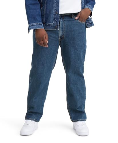 Levi's Men's 550 Relaxed Fit Jeans (Also Available, (New) Dark Stonewash, 38W x 36L Big Tall