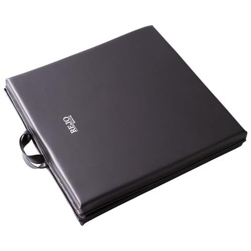 REJO SPORTS FOLDING EXERCISE MAT BLACK 48x48x2 inch