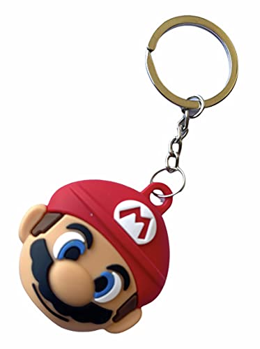 Air Tag Protective Case for New Apple AirTag Pokemon Mario Pikachu Pokeball (Mario)