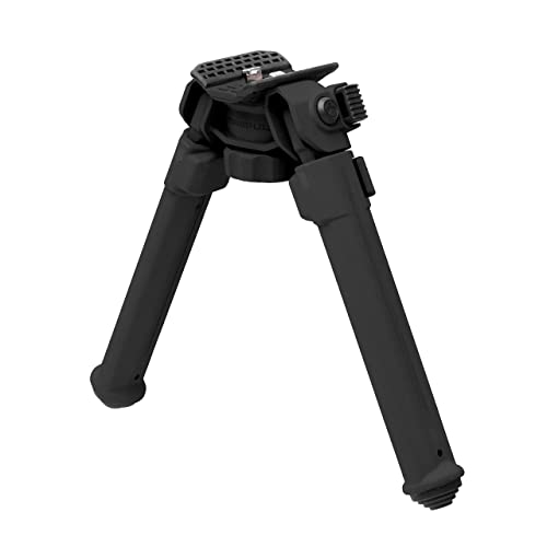 Magpul MOE Bipod for Hunting and Shooting, Made of Lightweight High-Strength Polymer, Black