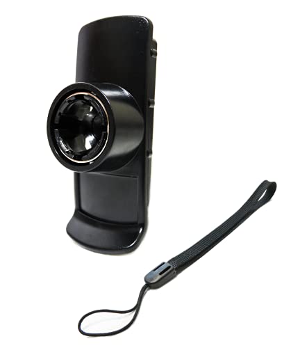 Ramtech Electronics GPS Cradle Bracket Spine Mount + Bonus Wrist Strap, Compatible with Garmin inReach Explorer+, inReach SE+, inReach Mini, Approach G3 G5 Handheld GPS, Dakota 10, 20, CBH