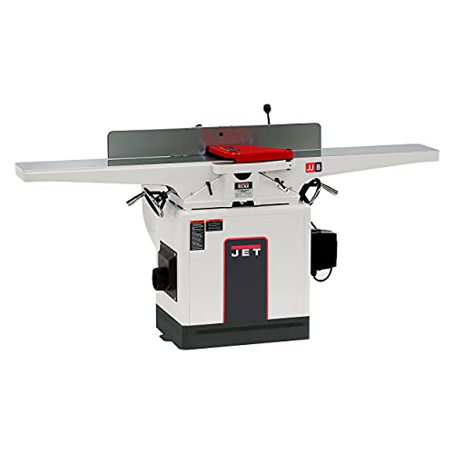 JET 8-Inch Jointer, 3 HSS Knives, 2 HP, 1Ph 230V (Model JWJ-8CS)