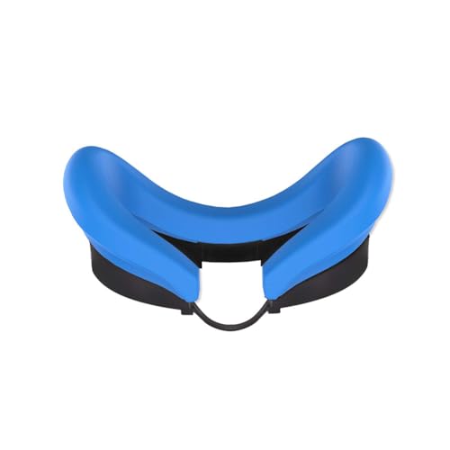 AZURAOKEY Silicone VR Face Mask Compatible with Quest 3 Silicone Mask Face Pad Light Blocking Anti-Sweat Face Cover Pad Light Blocking Replacement for Meta Quest 3 VR Glasses Accessories