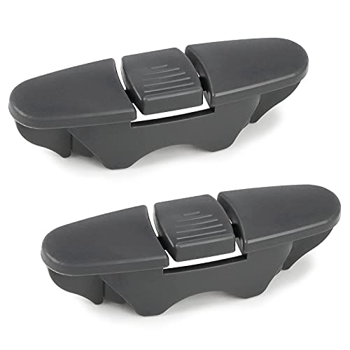 W10508950 Dishwasher Upper Dishrack Slide Rail Stop Clip By AMI,To Be Able To Replace AP6022472 8562015 W10508950 2684662 PS11755805 WPW10508950VP（2 pcs）