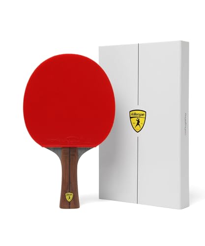 Killerspin Jet 800 Speed N2, A Professional Grade Ping Pong Paddle for The Serious Player, ITTF Approved Competition Grade, for Advanced Players, Red/Black
