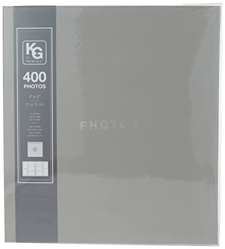Kiera Grace PH43914-7 Contemporary photo-albums, 4' x 6', Grey