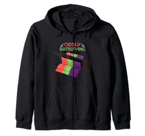 Funny ASMR Oddly Satisfying Kinetic Sand Meditation | Zip Hoodie