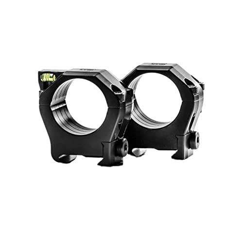 ZEISS Precision Ultralight 1913 Mil-Spec Rifle Scope Mounting Rings with Anti-Cant Bubble Level, 30mm, Medium, Black