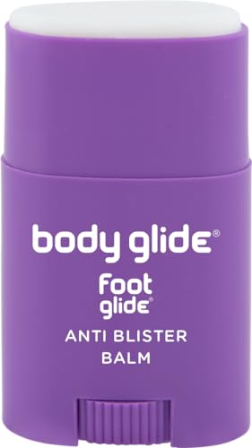 Body Glide Foot Glide Anti Blister Balm | blister prevention for heels, shoes, cleats, boots, socks, and sandals | Use on toes, heel, ankle, arch, sole and ball of foot | 0.8oz