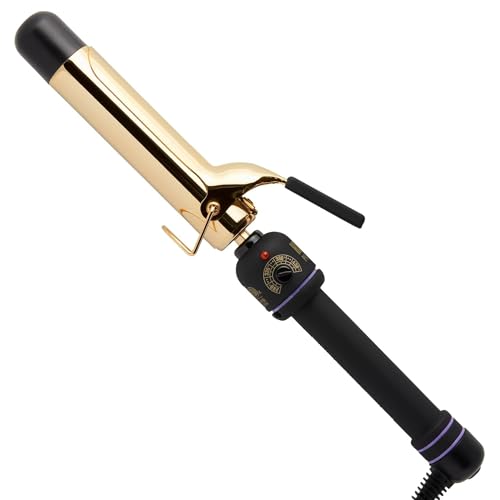 Hot Tools Pro Artist 24K Gold Curling Iron | Long Lasting, Defined Curls (1-1/4 in)