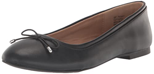 Esprit Women's Fanny Ballet Flat, Black PU, 9