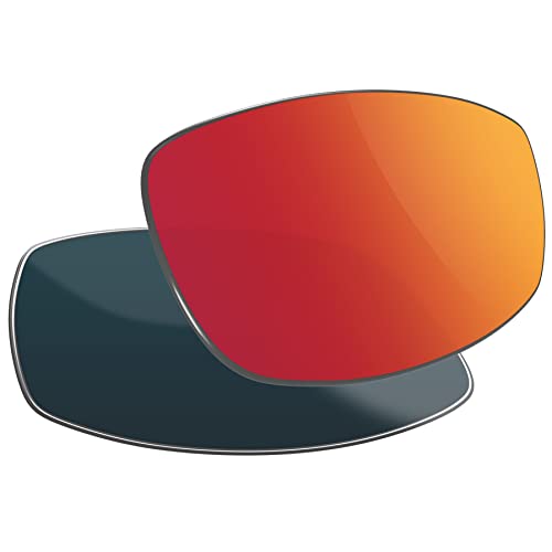 Vaep Polarized Replacement Lenses for Spy Optic Cooper Sunglasses - Brick Red