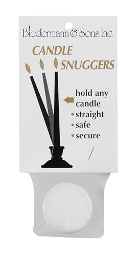 Biedermann & Sons Snugger Candle Adapters (12 Packs of 8)