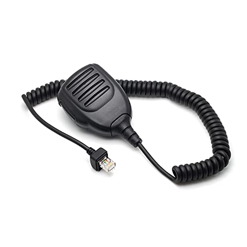 Kymate HM152 Microphone for ICOM Mobile Radios Speaker Mic IC-A110 A120 IC-208H 2200H 2300H 2820H F5012 F5122D F6061 D800H 880H V7000 V8000 8Pin RJ45
