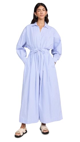 Mara Hoffman Women's Colleen Dress, Blue White, S