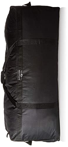 Gothamite XL Black Duffle Bag, 50-inch Heavy Duty, Collapsible, Travel, Sports, Camping, Christmas Tree Storage