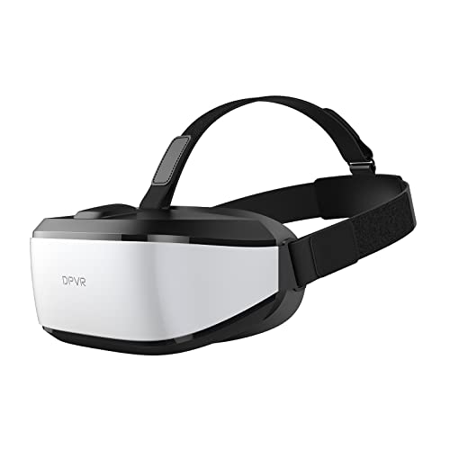 DPVR Virtual Reality Headset, VR Set for Business of Egg Seats Headset, VR Simulator Riders, Moto, Time Machine 6 Seats and VR Flying, VR Headsets Not for Personal User (E3C Soft Strap)