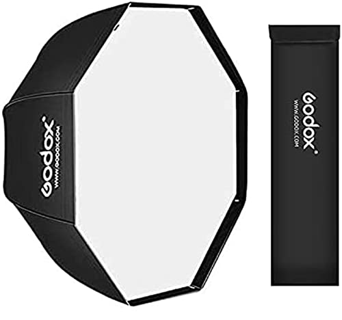 Godox Portable 120cm/47.2' Umbrella Octagon Softbox Reflector with Carrying Bag for Studio Photo Flash Speedlight