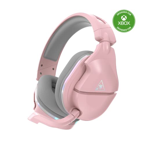 Turtle Beach Stealth 600 Gen 2 MAX Wireless Multiplatform Amplified Gaming Headset for Xbox Series X|S, Xbox One, PS5, PS4, Nintendo Switch, PC and Mac with 48+ Hour Battery – Pink