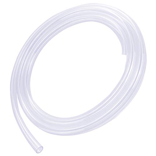 Silicone Tube 1/2'(12mm) ID x 5/8'(16mm) OD Clear Flexible Silicone Rubber Tubing Water Air Hose Pipe Transparent (3.3ft / 1m；12 x 16mm)