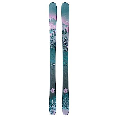 NORDICA Women Santa Ana 88 Skis, Color: Pink/Metallic Green, Size: 151 (0A359100001-151)