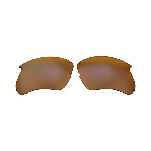 Walleva Replacement Lenses For Bolle Parole Sunglasses - Multiple Options available (Brown - Polarized)