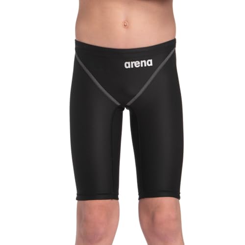 ARENA POWERSKIN ST Next Eco Jammer Junior - Boys Competitive Jammers - Racing Swimwear - Youth Competition Swimsuit,Black