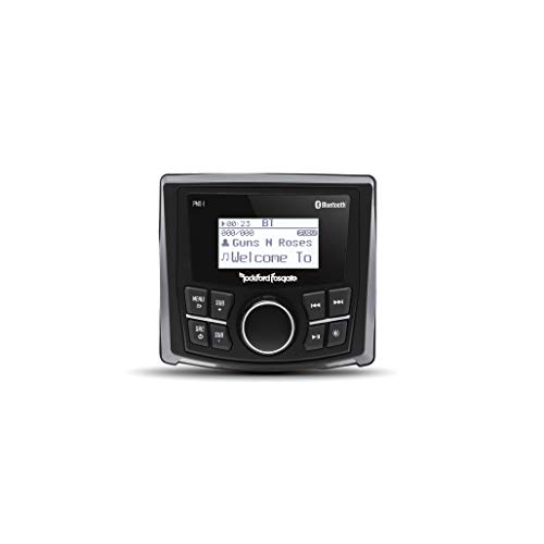 Rockford Fosgate Punch Marine PMX-1 Digital Media Receiver with 2.3' Dot Matrix LCD Display