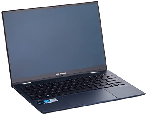 ASUS Zenbook S 13 Flip OLED 13.3” OLED Touch Display, Intel Evo Platform, Core i7-1260P CPU, Intel Iris Xe Graphics, 16GB RAM, 512GB SSD, Windows 11 Home, Ponder Blue, UP5302ZA-DH74T