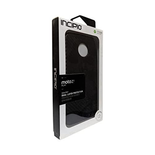 Incipio DualPro Carbon Fiber Case for Moto Z2 PLAY - MT-408-CFBK-V