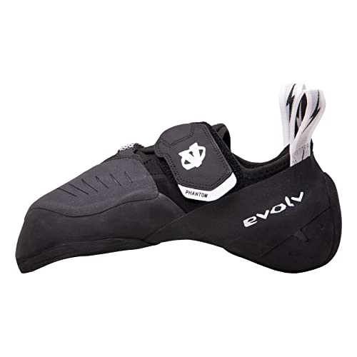 EVOLV Phantom Climbing Shoes - Men's Black/White 10