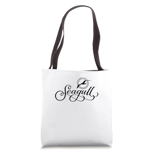 Funny Seagull with Guitar Outfit Jam Session Tote Bag