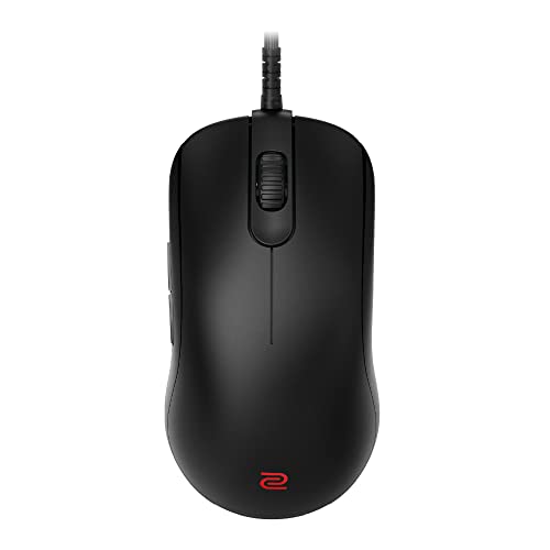 BenQ Zowie FK1-C Symmetrical Gaming Mouse | Professional Esports Performance | Driverless | Paracord Cable | Revisioned C-Features | Matte Black | Large Size