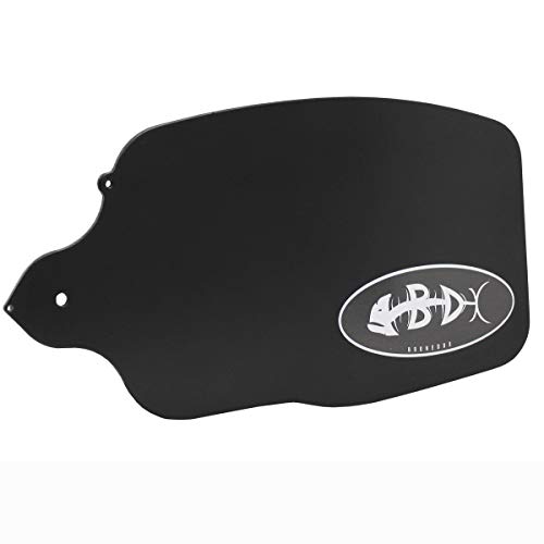 Boonedox ODC Rudder for Hobie Outback, Hobie Duo and Hobie Compass Fishing Kayaks-Aluminum (Black)