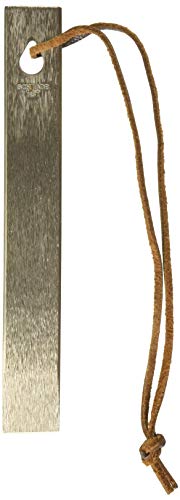 Old Timer HS1 Honesteel with Steel Construction and Brown Leather Sheath for Blades, Knives and Tools for Outdoor, Survival, Hunting and Camping