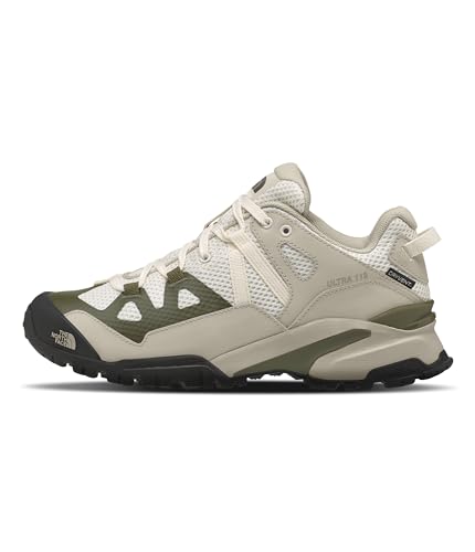 THE NORTH FACE Women's Ultra 112 Waterproof Hiking Shoe, Gardenia White/Sandstone, 9