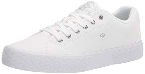 British Knights womens Vulture 2 Classic Low Top Fashion Sneaker, White, 7.5 US