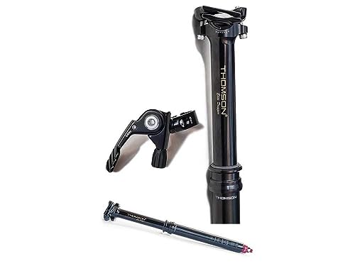 Thomson Covert Elite Dropper Seatpost - 31.6, 100mm, Black, Internal