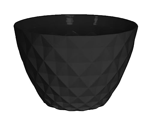 MISCO Diamond Planter, Black