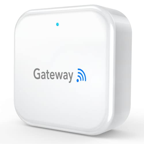 Smart Wi-Fi Gateway, G2 Hub for Keyless Entry Remote Control & Manage Bluetooth Deadbolt Door Lock with TTLock App, Wi-Fi Bridge Work with Alexa Google Home for Voice Control