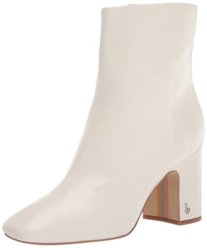 Sam Edelman Women's Fawn Fashion Boot, White, 8
