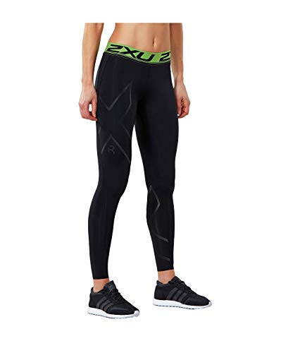 2XU Women's Refresh Recovery Compression Tights (Black/Nero, Medium)