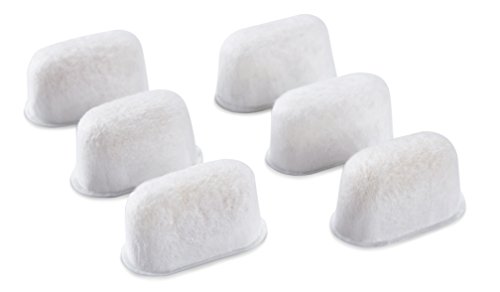 Premium 6-pack Water Filters For Replacement Breville BWF100 with Ion Exchange Resin inside