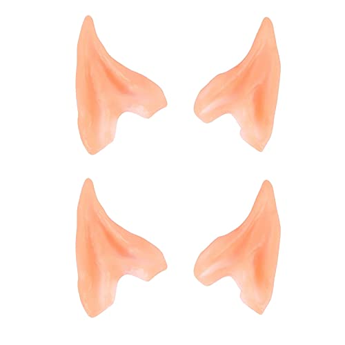Pink Jade Roller Prosthetic Cosplay Costumes Gift Pointed Cosplay Ear Fake Halloween Ears Tips Beauty Tools under Eye Vibrating Roller