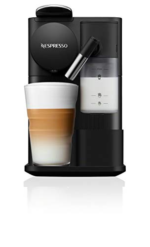 Nespresso Lattissima One Original Espresso Machine with Milk Frother by De'Longhi, Shadow Black