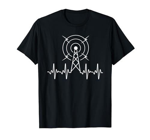 Funny Ham Radio Art For Men Women Ham Operator Amateur Radio T-Shirt