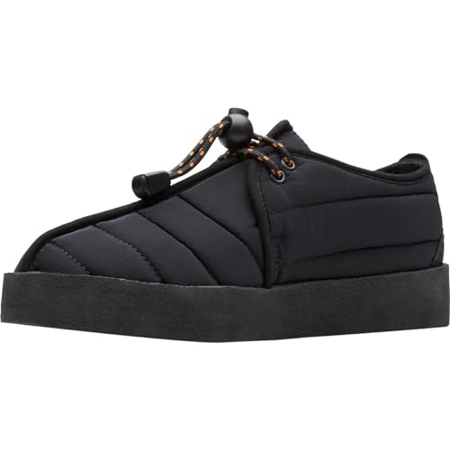 Clarks Men's Trek Cup Oxford, Black Quilted Textile, 8.5