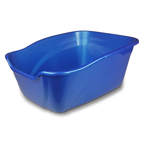 Pureness Giant High Sides Cat Litter Pan, Colors may Vary.
